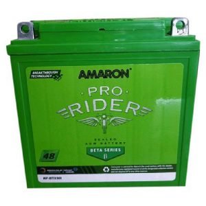 Amaron BTX9R Bike Battery 9 Ah Battery For Two Wheeler