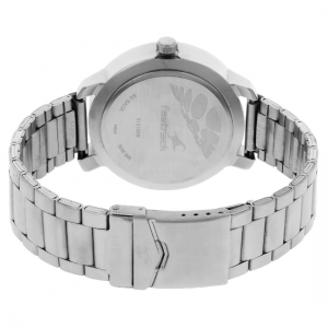 Fastrack White Dial Silver Stainless Steel Strap Men’s Watch NM3121SM01 / NL3121SM01