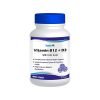 Healthvit Vitamin Tablets B12 D3 with Folic Acid – 60 Tablets
