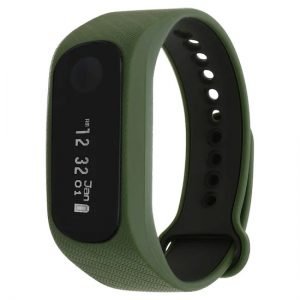 Fastrack reflex 2.0 Smart Band In Midnight Black With Neon Green Accent SWD90059PP05