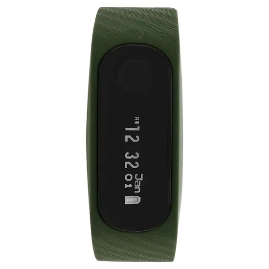 Fastrack reflex 2.0 Smart Band In Midnight Black With Neon Green Accent SWD90059PP05
