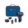 BOSCH Hex Two-Speed Screwdriver Kit with (2) 2.0 Ah Batteries GSR12V-300HXB22 12V Max Brushless 1/4 In