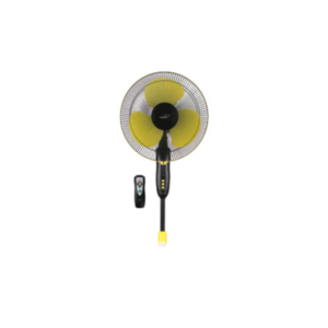 V-Guard Finesta Plus Remote 400mm3 Blade Pedestal Fan (Black, Yellow)