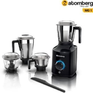 Atomberg MG1 Mixer Grinder with Inverter Technology 3 Jars and Chopper, Slow Mode