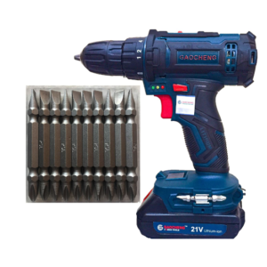 Gaocheng Cordless Drill GC-21VD 21Wh Powerful with Extra Battery