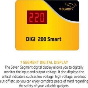 V-Guard Digi 200 Smart For TV + Set Topbox + Home Theatre Voltage Stabilizer