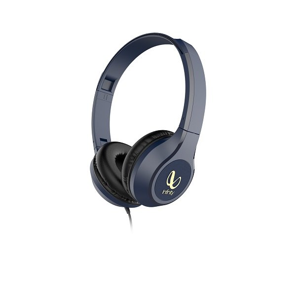 Infinity Wynd 700 Wired Headphones With Mic (Blue)