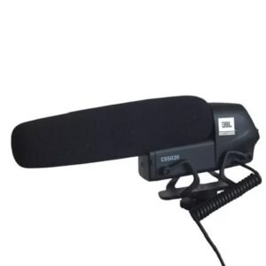 JBL Commercial CSSG20 On-Camera Shotgun Condenser Microphone for Cameras & Smartphones