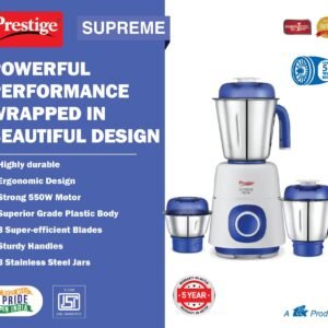 Prestige 41371 Supreme Mixer Grinder 550 W