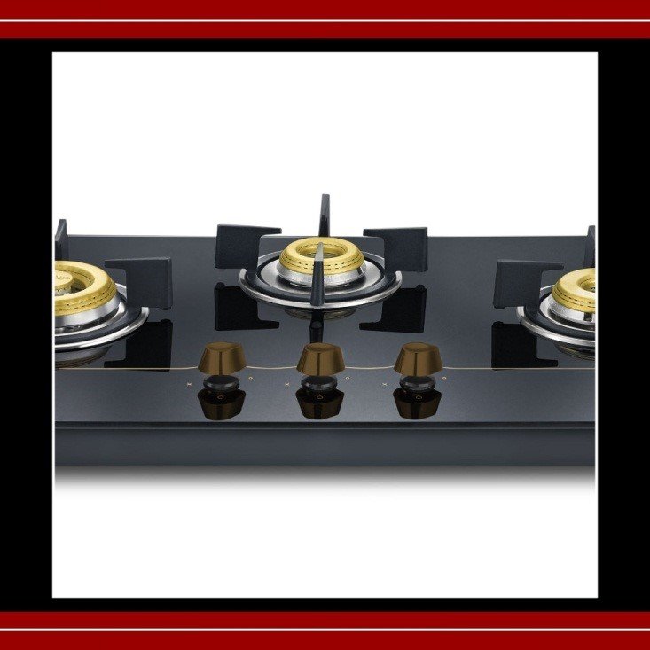 Prestige Gold Hobtop 3 Burner Gas Stove Suryastores