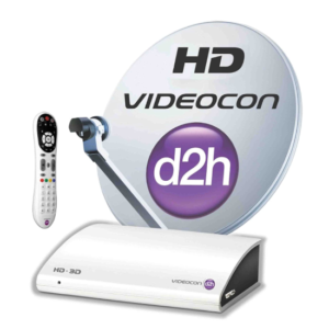 Videocon d2h HD Set Top Box with 6 Months Super Gold Pack & 1 Month HD Access Free