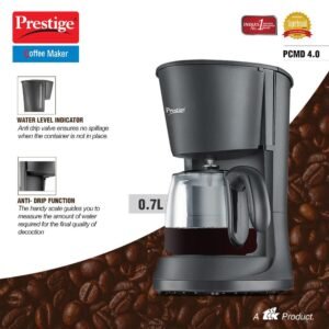 Prestige PCMD 4.0 Drip Type 3 Cups Coffee Maker 0.7 L 41876