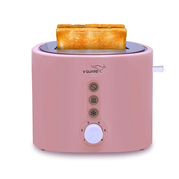 V-Guard VT220 2-Slice Pop-up Toaster with Removable Crumb Collection Tray
