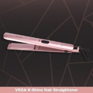 VEGA K-Shine Hair Straightener with Keratin Infused Plates