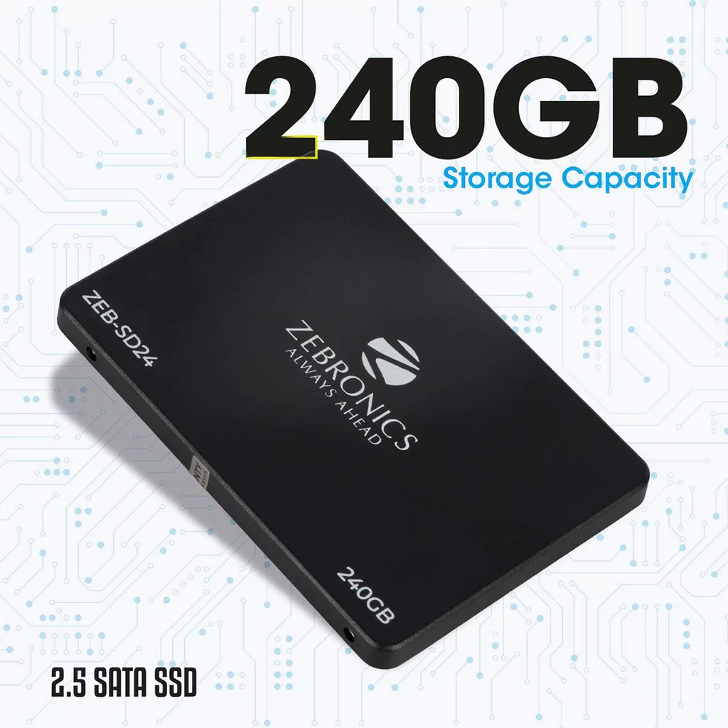 ZEBRONICS ZEB-SD24 240GB 2.5 inch Solid State Drive (SSD)