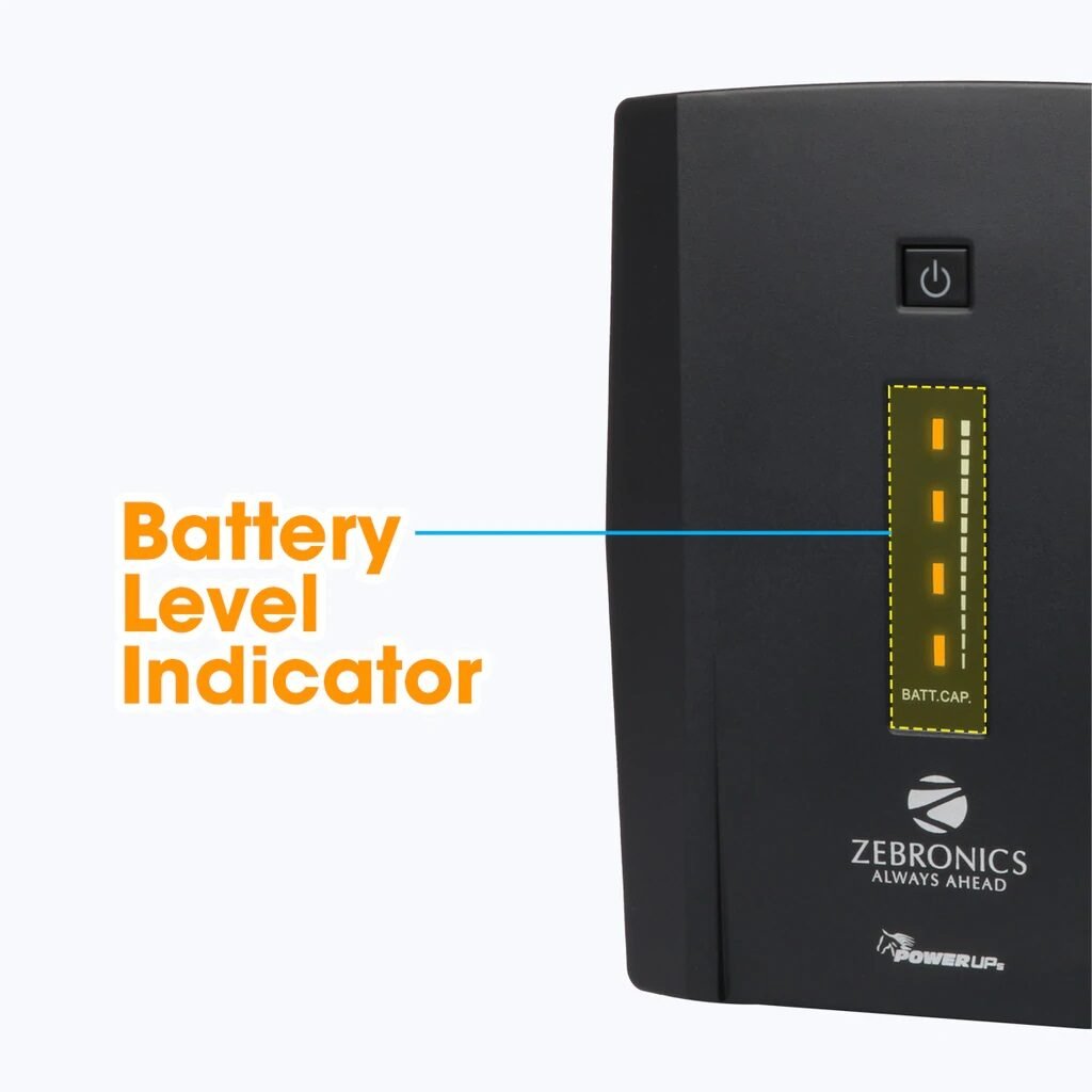 Zebronics ZEB-U1225 Micro controller based UPS with Overload Protection