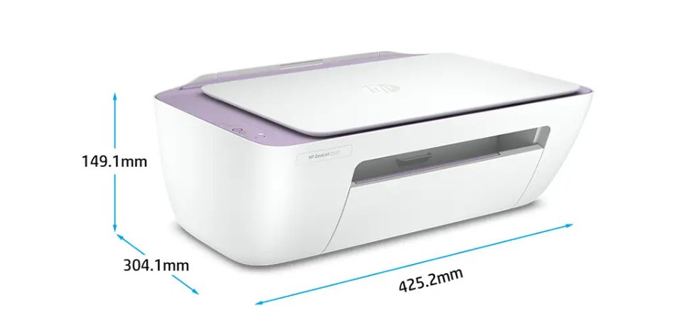 HP 2338 DeskJet Printer Ink Advantage All-in-One Printer