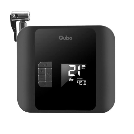 Qubo Smart Pro Tyre Inflator for Cars, Bikes & Sports Equipment 150 psi