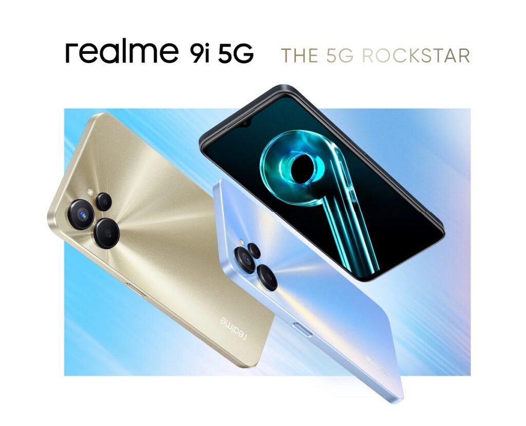 Realme 9i 5G Mobile Soulful Blue Colour 6GB RAM, 128GB Storage