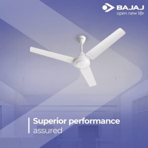 Bajaj Energos 26 Ceiling Fan With Remote 1200mm (48 inch)