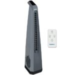 Symphony Remote Surround Bladeless Tower Fan (Grey)