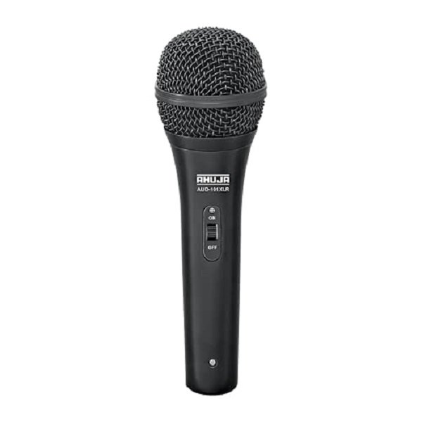 Ahuja AUD-101XLR Dynamic Microphone Crisp and Bright Sound