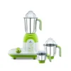 Bajaj Twister Deluxe 3-Jars 750-Watt Mixer Grinder (White Green)