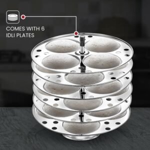 Prestige Judge 6 Plates Stainless Steel Idli Cooker