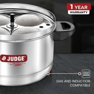 Prestige Judge Stainless Steel 4 Plates Idli Cooker