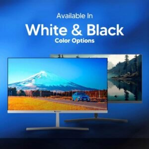 Coconut 22 Inch LED Frameless Ultra slim HD Monitor VA Panel HDMI White