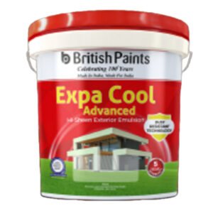 British Paints Expa Cool Advanced Hi-Sheen Exterior Emulsion 10 Litres