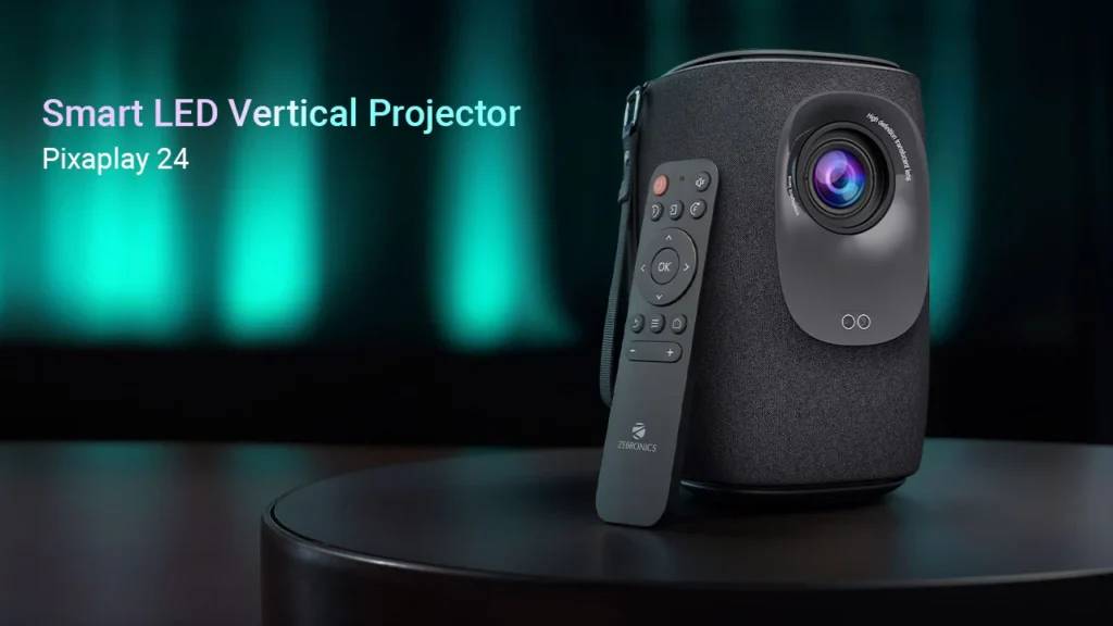 ZEBRONICS PIXAPLAY 24 Smart LED Projector